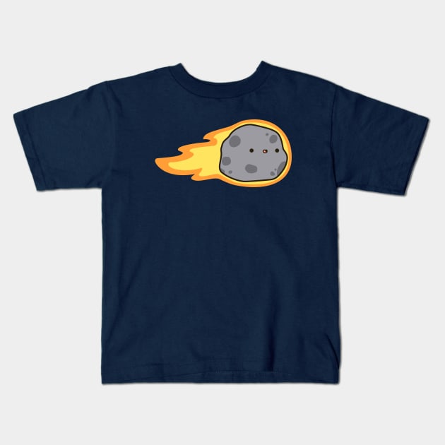 Cute comet Kids T-Shirt by peppermintpopuk